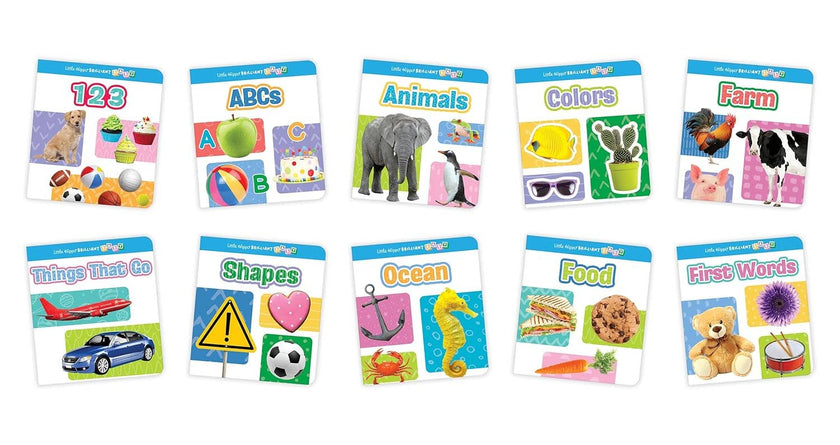 Little Hippo Books - My First Library - Baby Book Set of 10