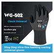 Nitrile Coated Work Gloves – Breathable Non-Slip Wear-Resistant Polyester Gloves for Warehouse & Construction
