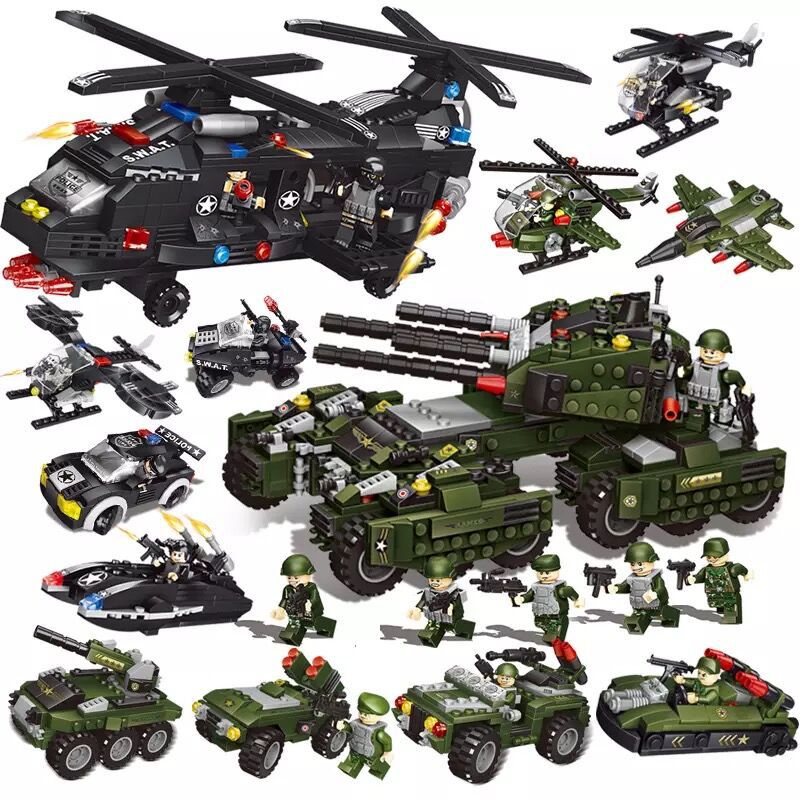 Police Building Blocks Set for Kids – ABS Plastic STEM Construction Toy Canada & USA