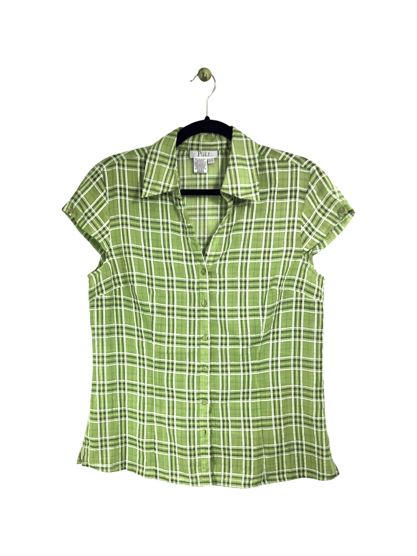 PULI Button-down Top Regular fit in Green - 10