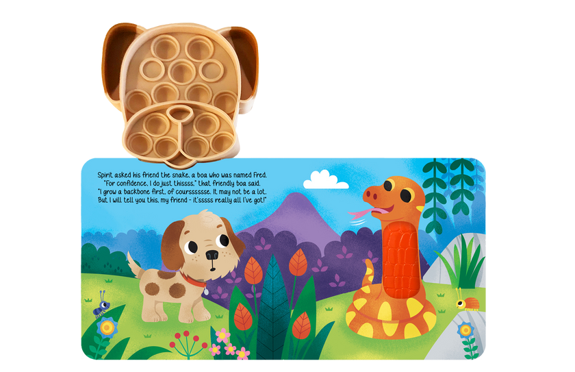 Little Hippo Books - Little Puppy - Your Sensory Fidget Friend