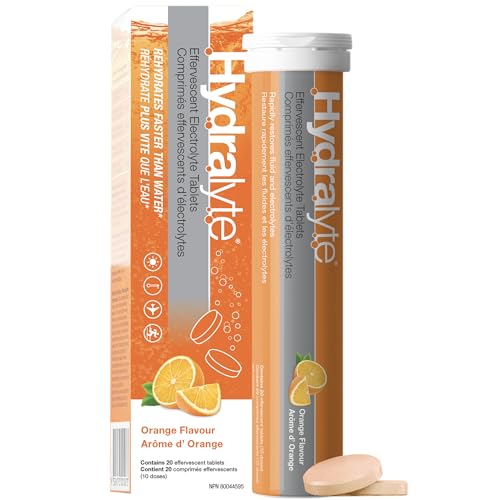 Hydralyte - Effervescent Tablets - Orange (20ct)