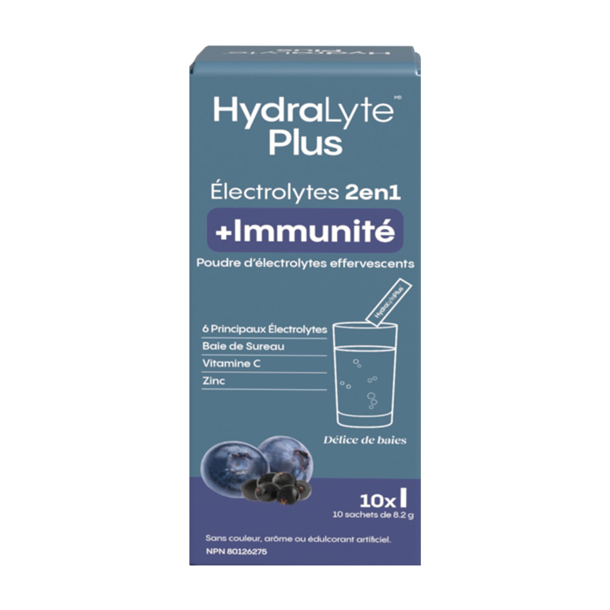 Hydralyte - Elderberry Immune - Berry Blast (10ct)