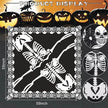 Halloween Skeleton Poncho Skull Bones Lace Skeleton Cape Shawl Halloween Costume Day Of The Dead Poncho For Halloween Horror Theme Trick Or Treat Birthday Party
