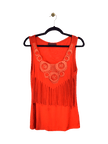 UNBRANDED Tank Top Regular fit in Orange - S