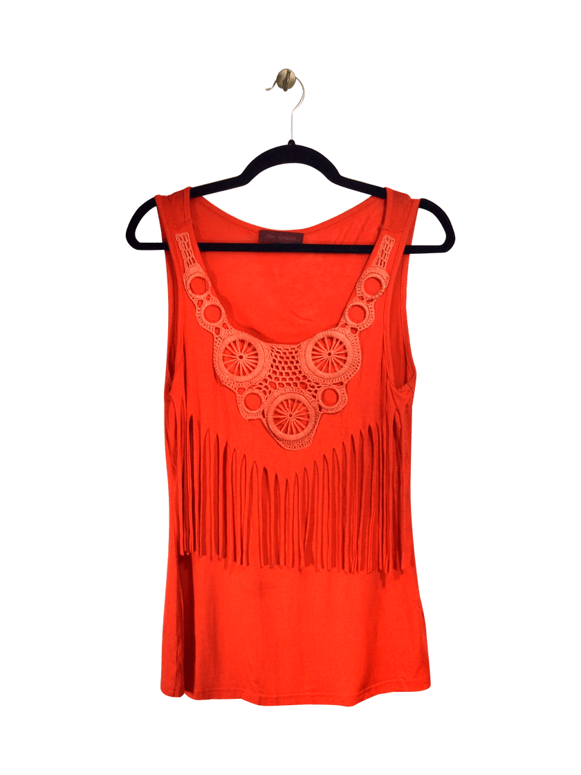 UNBRANDED Tank Top Regular fit in Orange - S