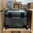 Aluminum Carry-On Suitcase Hard Shell TSA Lock Cabin Luggage with Spinner Wheels