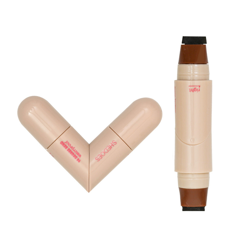 SHEDOES Stamp Eyeliner Pen – Waterproof Seal Liner, Black & Brown, 2ML