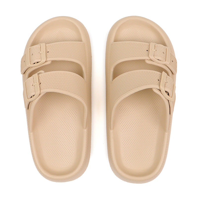Women's Thick-Sole EVA Sandals & Slippers – Massage, Breathable, Indoor/Outdoor (Sizes 35–45)