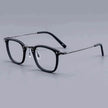 Pure Titanium Vintage Rectangle Crystal Transparent Myopia Glasses Reading  Unisex Spectacle Frame Designer Eyeglasses GMS806 Eyewear