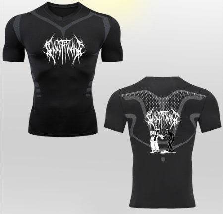 Lycra Spandex Sport Running Fitness Workout Gym T-shirt for men