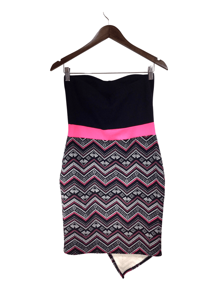 ECLIPSE Mini Dress Regular fit in Black - L