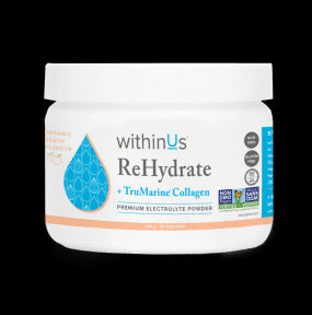 WithinUs - ReHydrate Collagen Jar - Peach (143g)