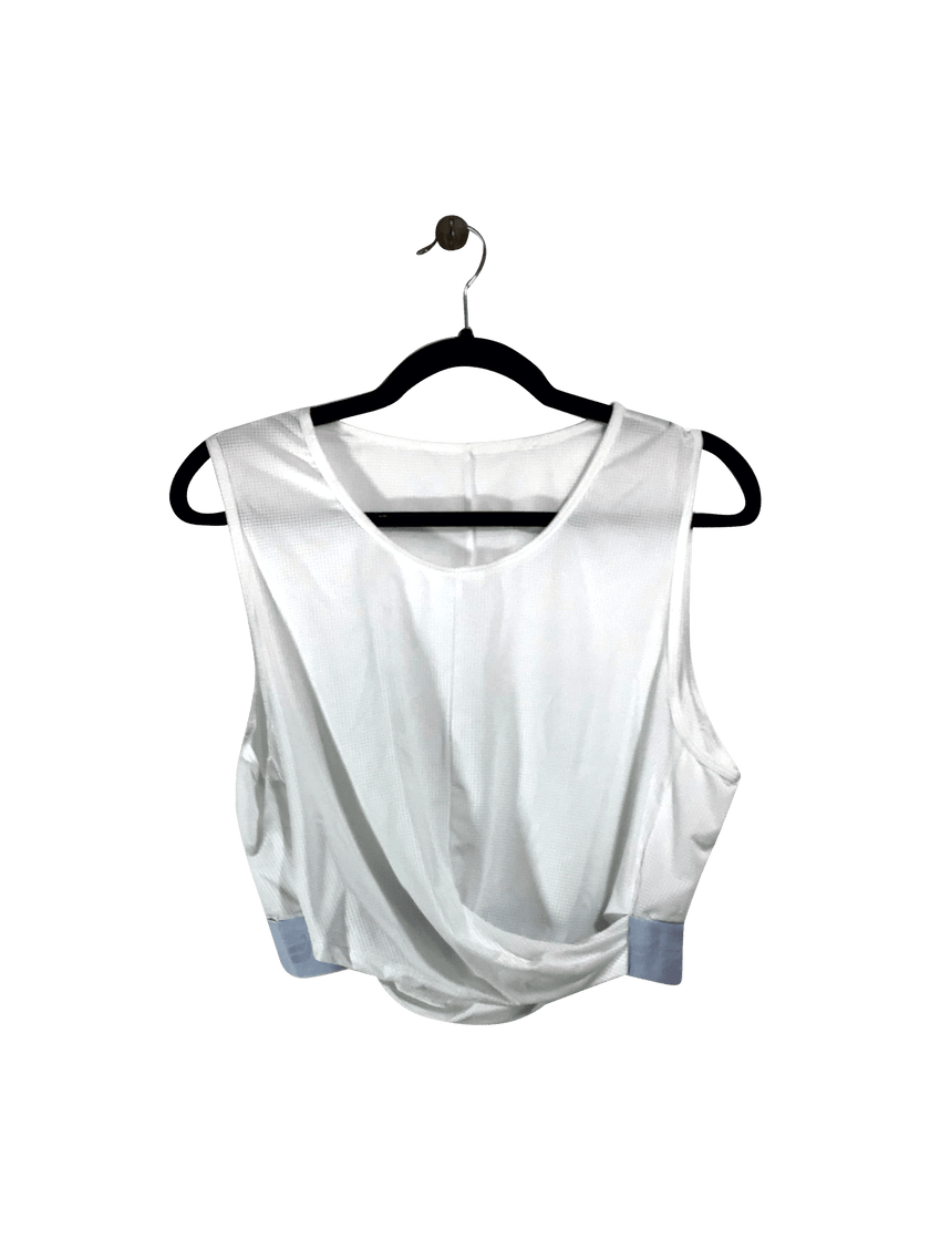UNBRANDED Activewear Top Regular fit in White - L