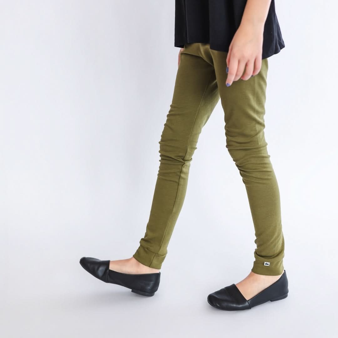 Youth Bamboo Leggings | Antique Floral