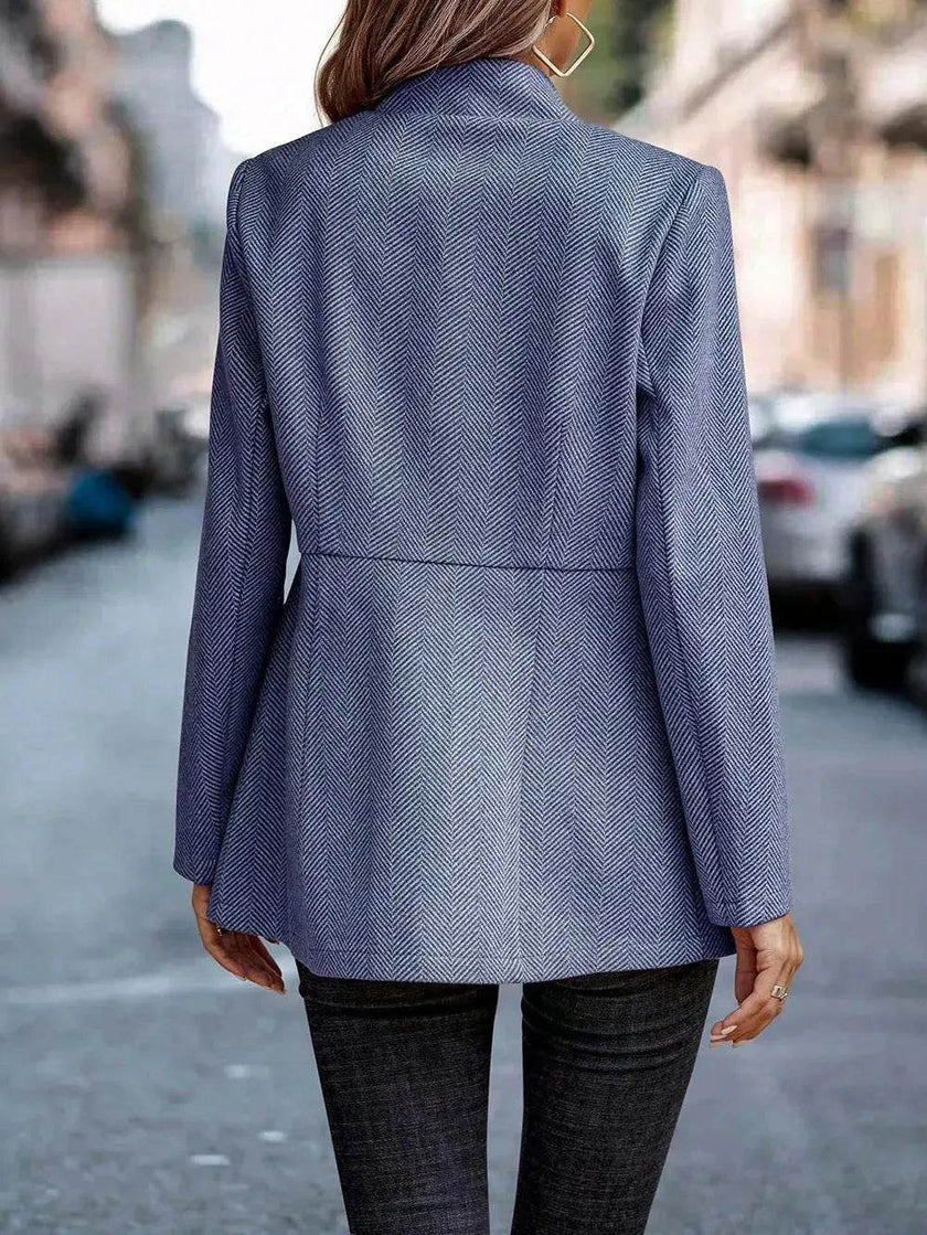 Slim-fit Jacket Fashion Commuting Thick fall Work office blazer suit Overcoat For Women