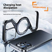 Z-type Metal Bracket Magnetic Phone Case