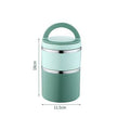 Portable Minimalist Stainless Steel Thermal Insulated Lunch Container