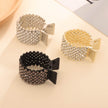 Pearl Rhinestone Hair Claw Clip, Gold, Silver & Gun Black