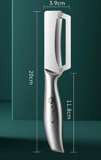 Stainless Steel Vegetable Peeler with Wood Handle, Kitchen Peeler Canada