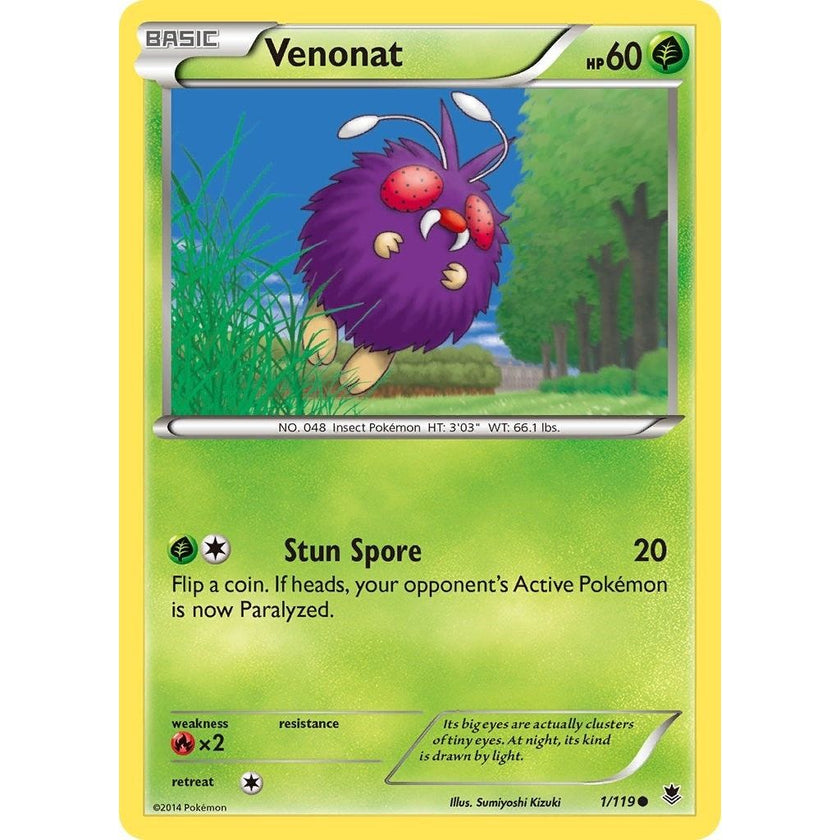 Venonat (1/119) (PHF)