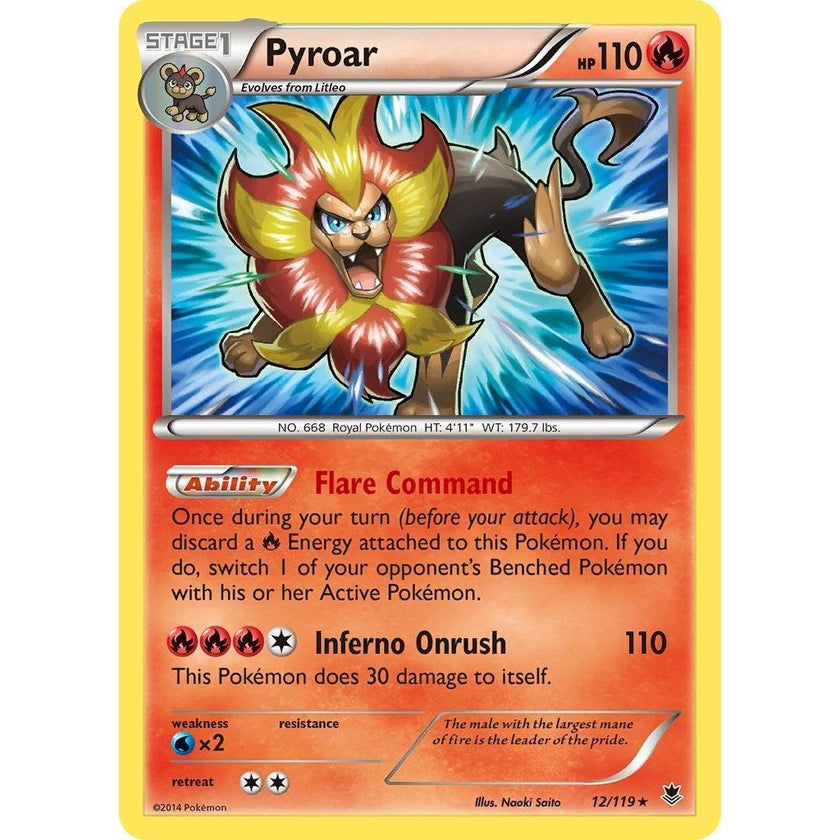 Pyroar (12/119) (PHF)