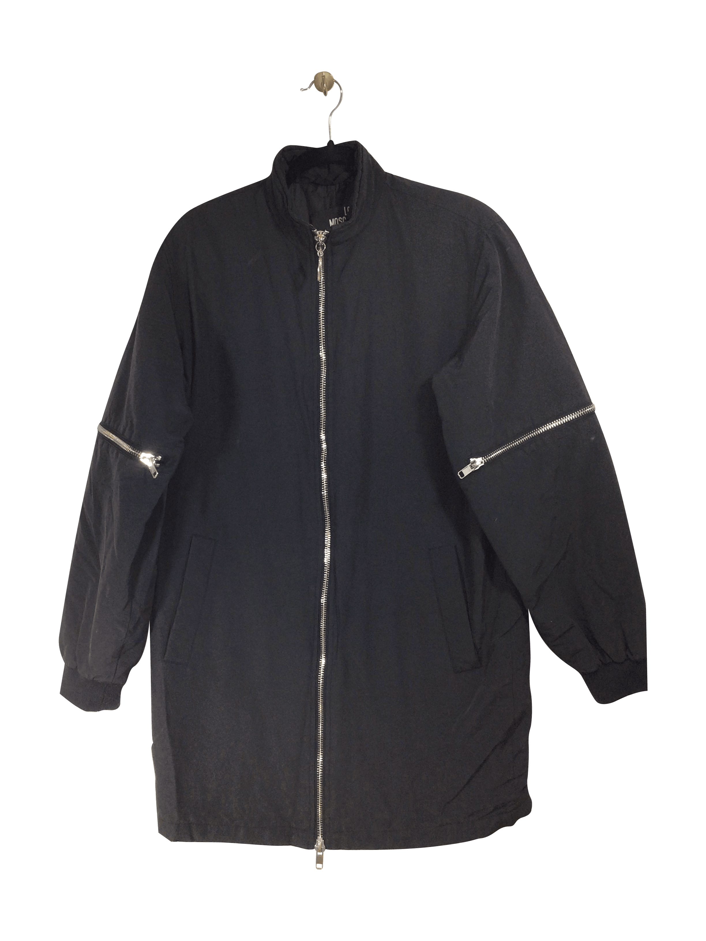 MOSCHINO Coat Regular fit in Black - 4