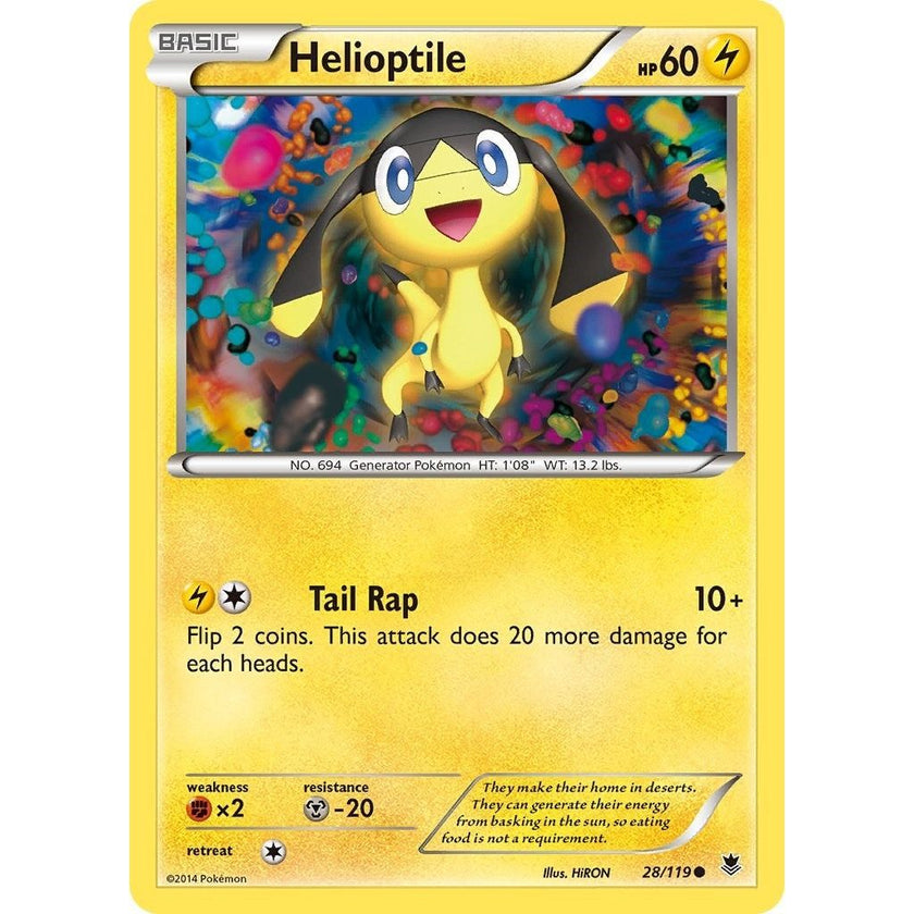 Helioptile (28) (28/119) (PHF)