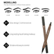 Double-Tip 2-in-1 Eyebrow Pencil & Eyeliner – 4-Fork Liquid Brow + Precision Liner