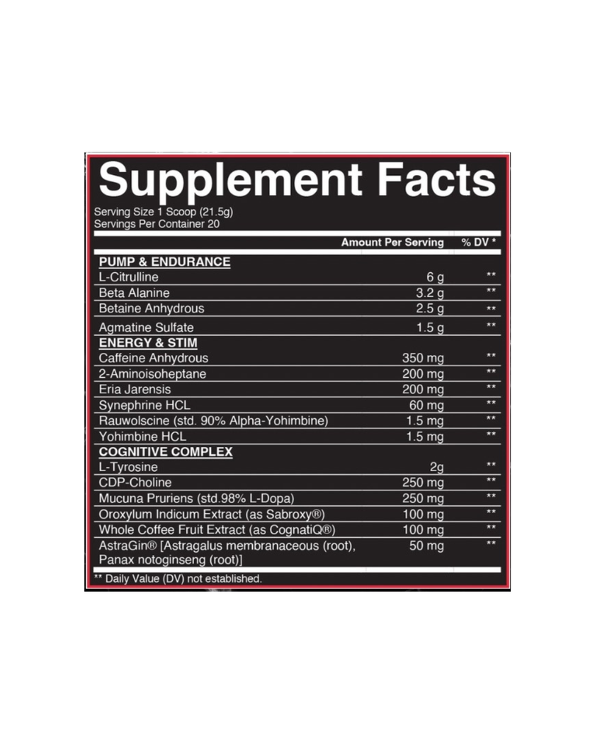 Condemned Souls for Sale Pre-Workout - Golden Grapefruit