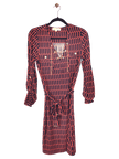 MICHAEL KORS Wrap Dress Regular fit in Red - S