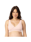 Sublime® Adjustable Crossover Nursing & Lounge Bra | Soft Pink