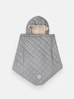 K-Poncho - Plush | 7am Enfant | Grey Stars Regular Weight