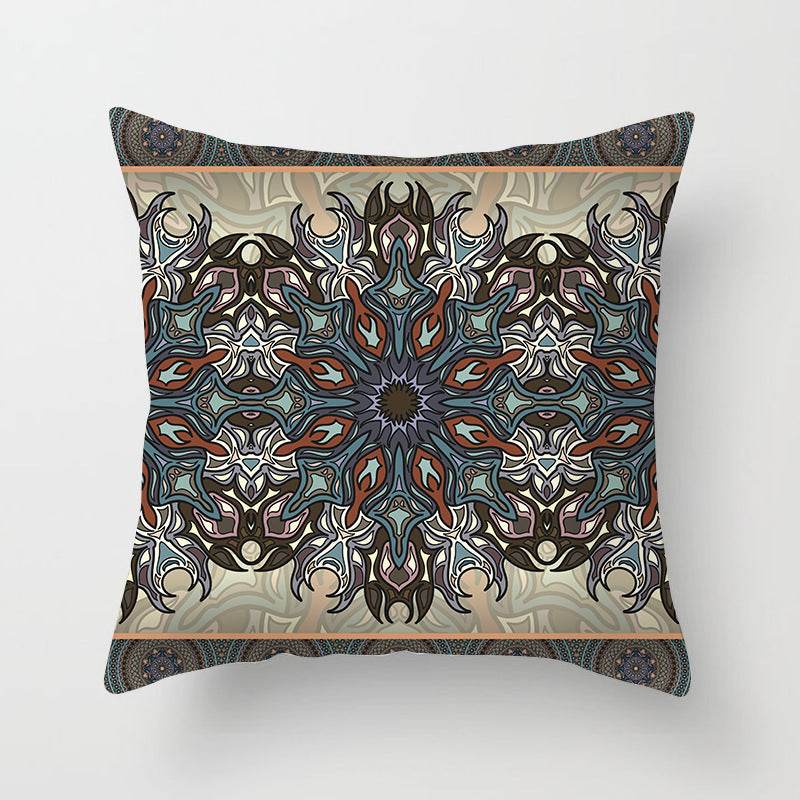 Mandala printed pillowcase Ramadan super soft sofa