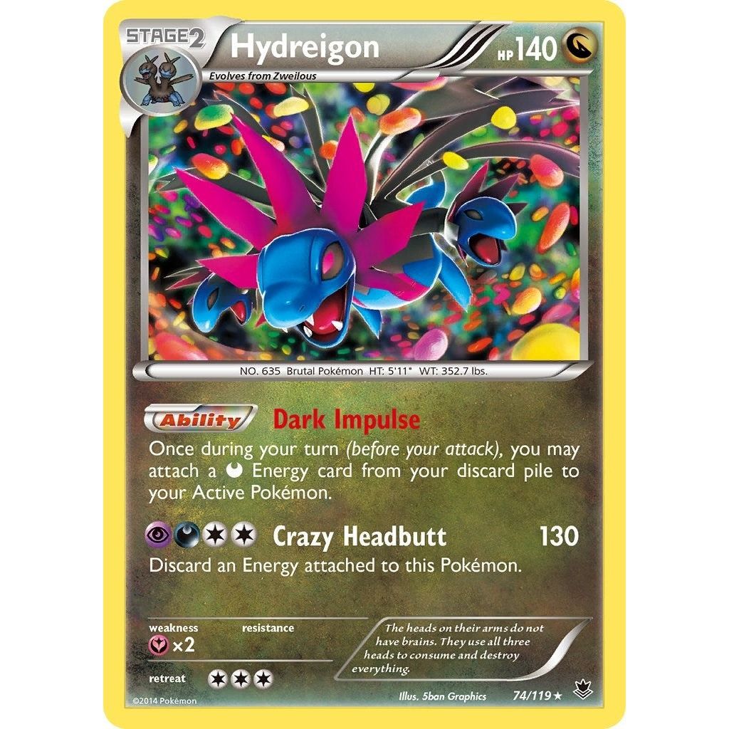 Hydreigon (74/119) (PHF)