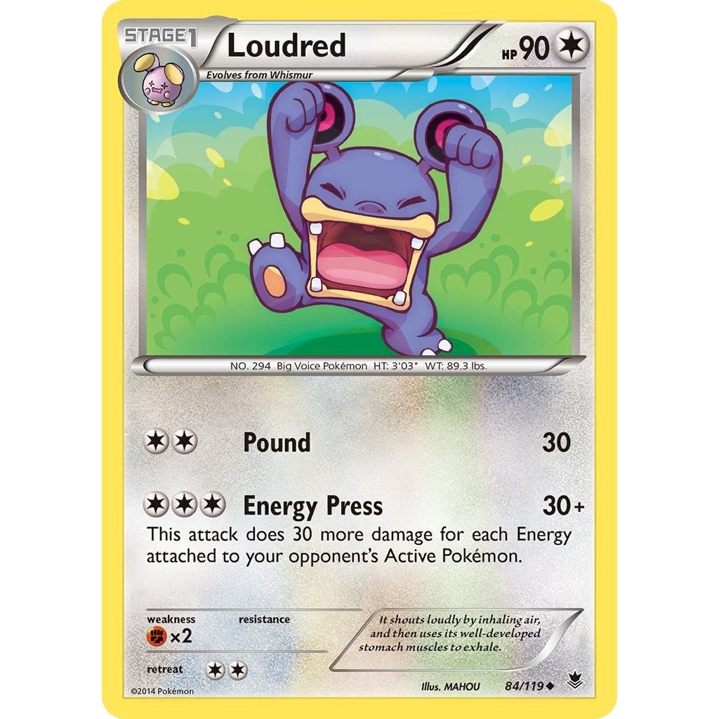 Loudred (84/119) (PHF)