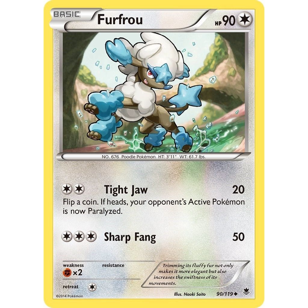 Furfrou (90/119) (PHF)