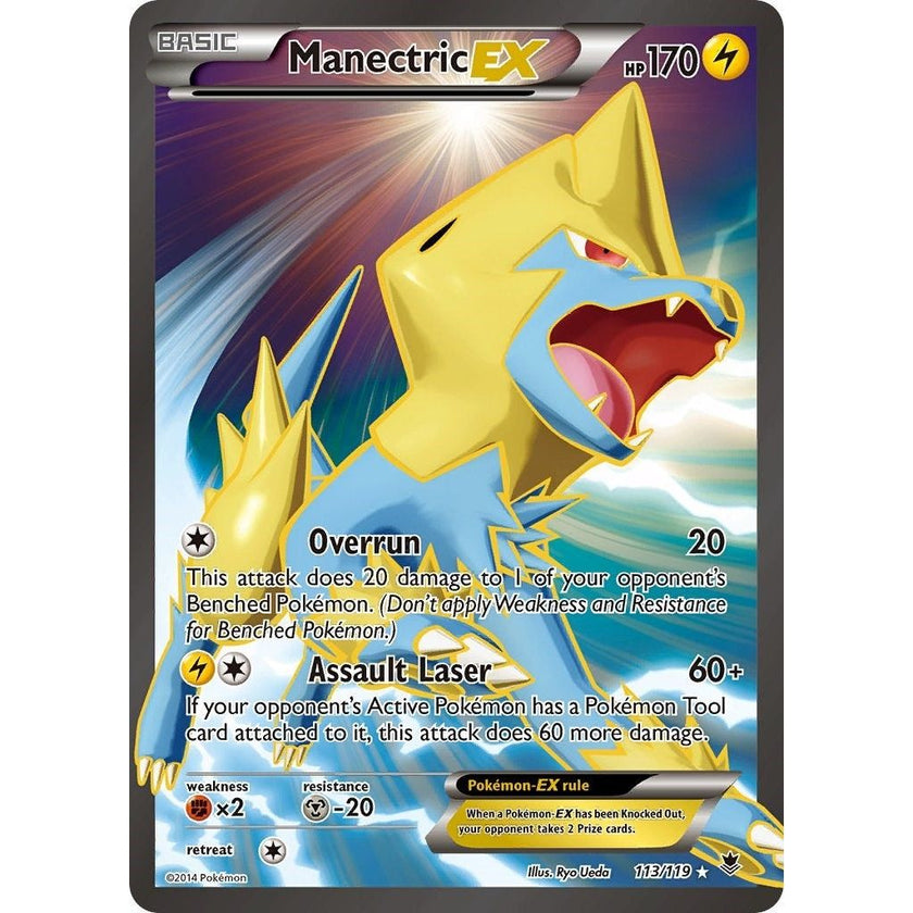 Manectric EX (113 Full Art) (113/119) (PHF)