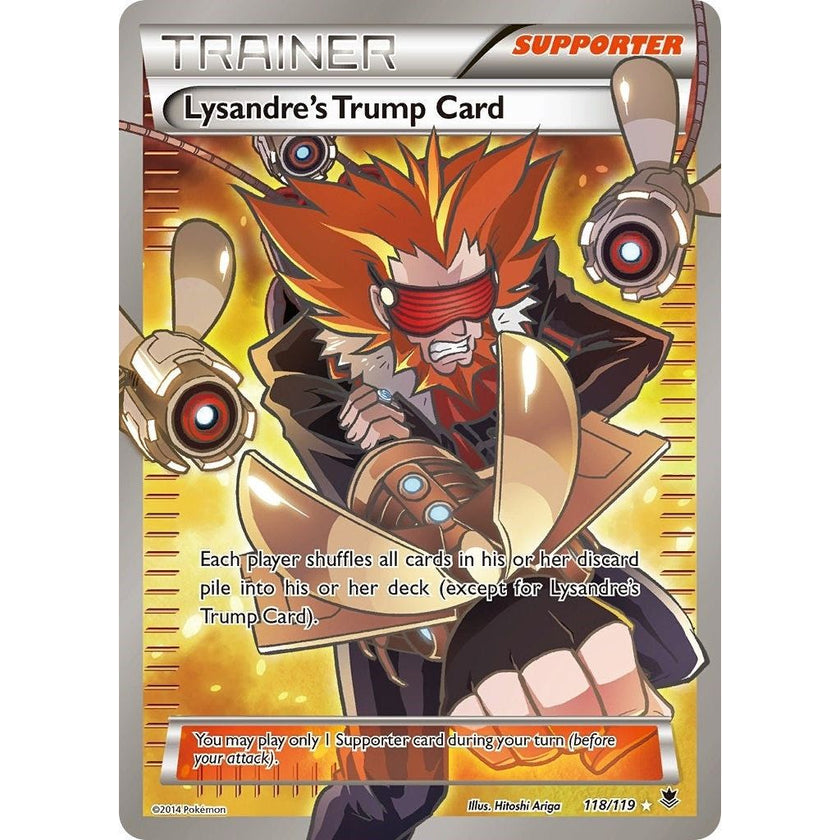 Lysandre's Trump Card (118 Full Art) (118/119) (PHF)