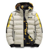 Men’s Winter Puffer Jacket – Thick Cotton-Padded Hooded Coat
