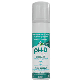 PH-D Feminine Health - Boric Acid Sensitive Foam Wash (177ml)