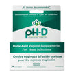 PH-D Feminine Health - Boric Acid Vaginal Suppositories (24ct)