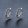 European And American Design Zircon Copper Ear Buckle Simple And Advanced Earring