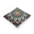 Mandala Floral Mosaic Woven Pillow | Boho Decorative Cushion Cover