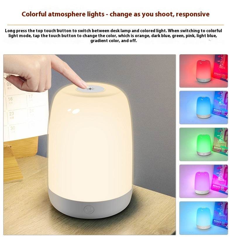 Sunrise Alarm Clock Wake-up Light Simulation Natural Sunlight Bedside Lamp