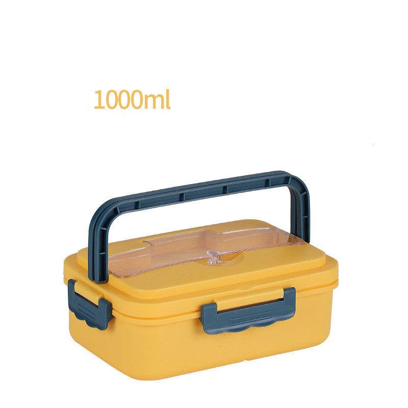 Microwave-Safe Stainless Steel Lunch Box for Work and School