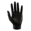 4.5mil Black Nitrile Disposable Gloves 100 Count – Latex-Free Powder-Free Heavy-Duty Gloves Size L