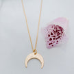 Hammered Crescent Moon