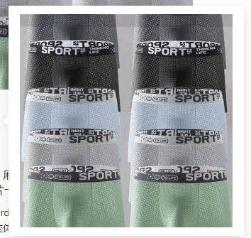 Men's Underwear Mid Waist Mesh Ice Silk Mesh SPORT Boxer Brief