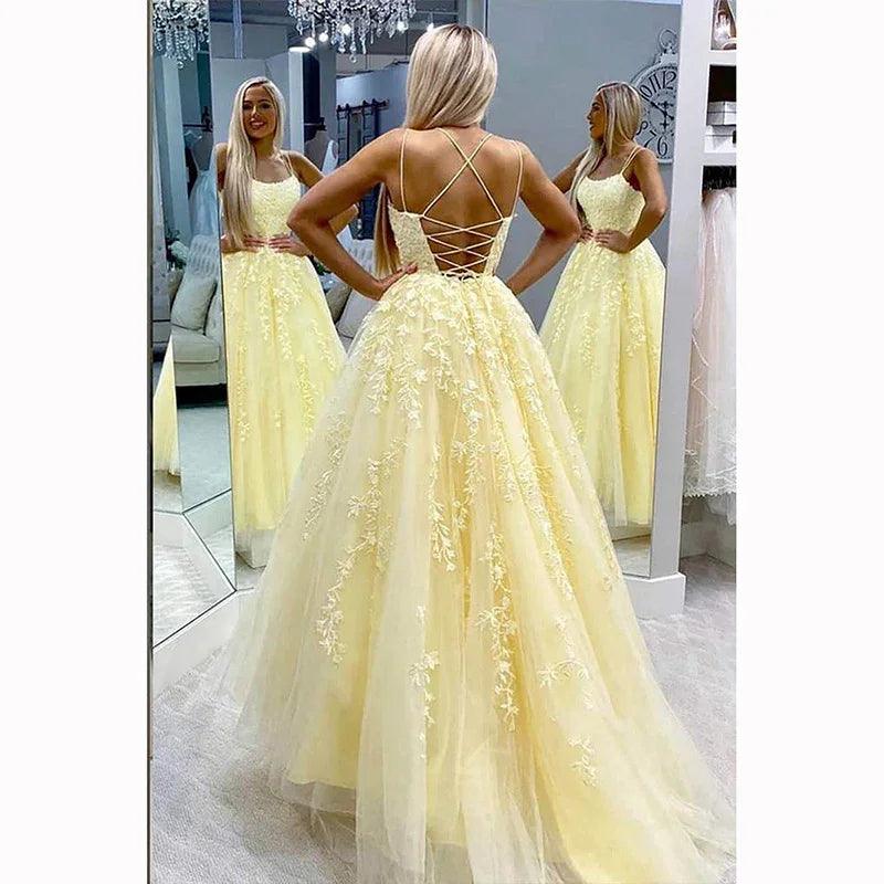 Women's Lace Backless Dinner Host Graduation Party Dress